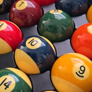 Colorful Billiard Ball Set